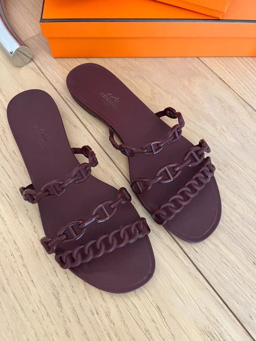Hermes Rivage Slides - Picture 3 of 4
